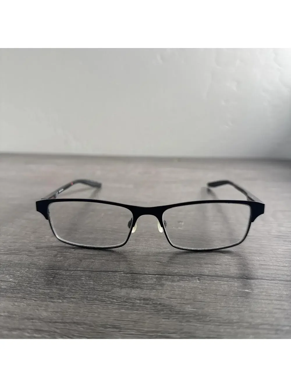 Nike Eyeglasses Frames Men Black 8046 007 Rectangular 54-16-140